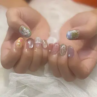 ネイル 新井 ひなののネイルデザイン