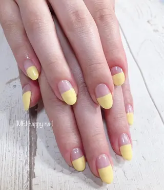 ネイル 北浦和 自爪育成ケアのネイルデザイン