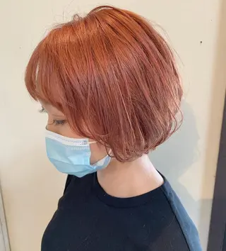 ショート カラー 大人女性🌼ママ 美容師🌼加藤友理のヘアスタイル