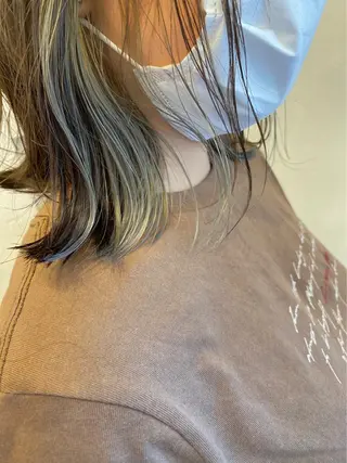 カラー 齋藤 真由のヘアスタイル