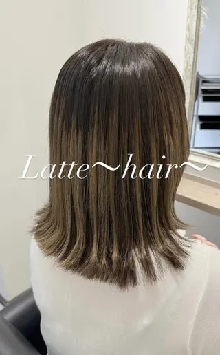 ミディアム 瀬尾 由希菜のヘアスタイル