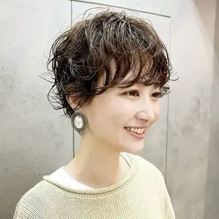 ショート 今だけカット無料✨ 表参道美容師　井出光のヘアスタイル