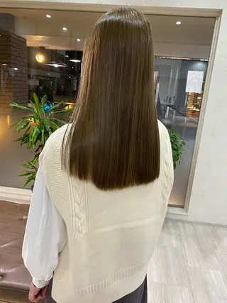 ミディアム VLOW nex the salon所属・韓国風/髪質改善/ ナガヤアキラのヘアスタイル