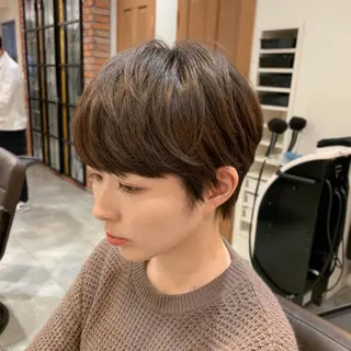 ショート カラー 中村 研介のヘアスタイル