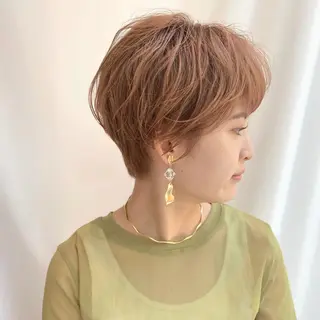 ショート 韓国くびれレイヤー 🇰🇷はづきのヘアスタイル