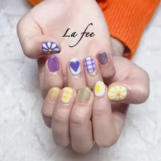 カラー ネイル La feeのネイルデザイン