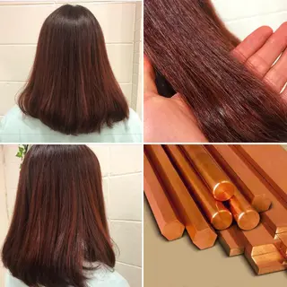 セミロング カラー "PEPPU "所属・🌈推し色派手髪 ハイトーンShinのヘアスタイル