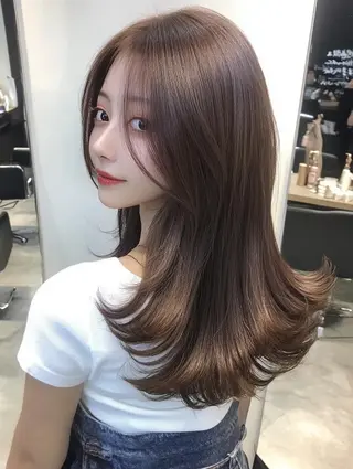 カラー GiseL kotoneのヘアスタイル