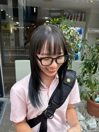 ロング カラー 透明感カラー🌱 🍑天野琴音🍑のヘアスタイル