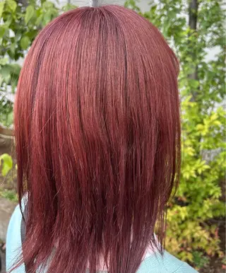 カラー 町田 未希のヘアスタイル