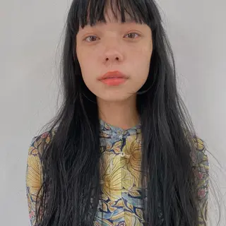 ロング カラー ヘアアレンジ stand所属・ニュアンスヘア🌔 nanakoのヘアスタイル