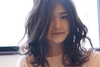 ロング 藤島 裕幸のヘアスタイル