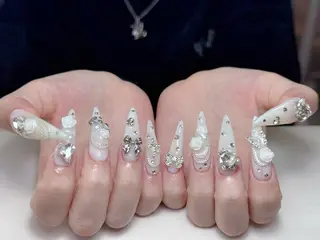 ネイル Jenn Nail_ ヘビのネイルデザイン