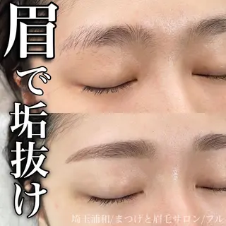 アイブロウ プル eyelashのマツエク・マツパデザイン