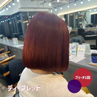 ショート カラー 🍊暖色/ボブ chihiro🌼ོのヘアスタイル