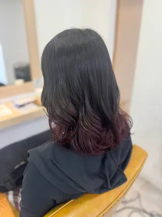 ミディアム 金山/レイヤー カット/Hikariのヘアスタイル