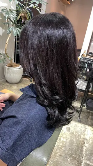 セミロング カラー 【高田馬場】 小岩太陽☀️のヘアスタイル