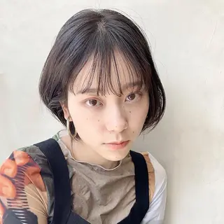 ショート カラー yiye 青山所属・無料カットモデル募集 🌱ひょうがのヘアスタイル
