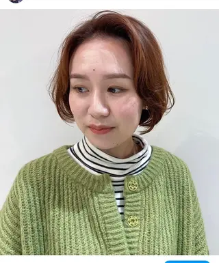 ショート カラー icie所属・大阪ヴィーガンサロン KANAKOのヘアスタイル