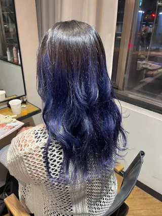 ロング カラー 木寺 樹莉のヘアスタイル