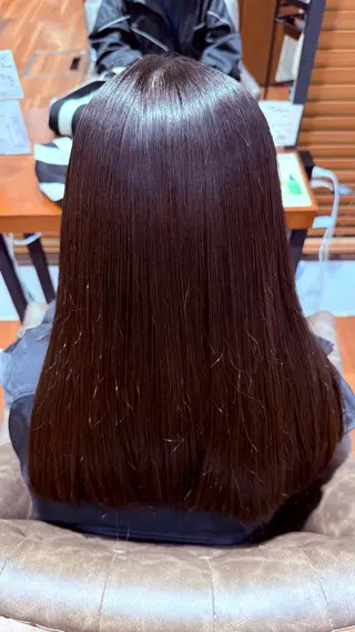 セミロング いくみ/豊橋 /艶カラー/髪質改善のヘアスタイル