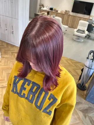 ミディアム 髙橋 美妃のヘアスタイル