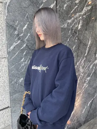 ショート Rlino所属・ﾊｲﾗｲﾄ/ﾚｲﾔｰ ｶｯﾄ/大嶽謙のヘアスタイル