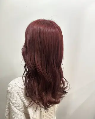 ロング カラー あべ ゆうかのヘアスタイル