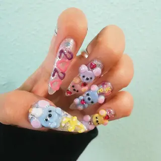 ネイル 深爪を断らない スカルプ高評価店のネイルデザイン