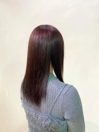 カラー 杉森 蘭琉のヘアスタイル