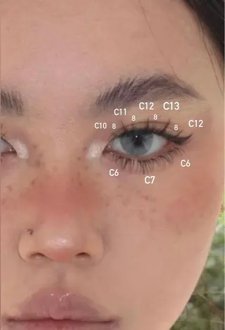 マツエク・マツパ AILEEN *のマツエク・マツパデザイン