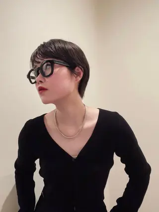 ショート さかした ちなのヘアスタイル