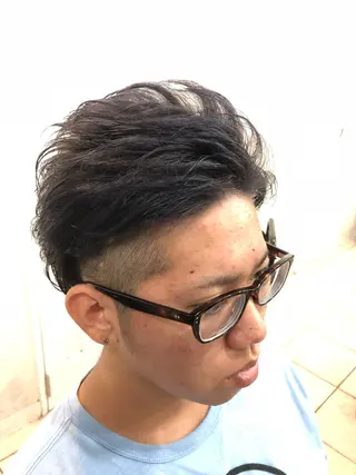メンズ カ レラのヘアスタイル