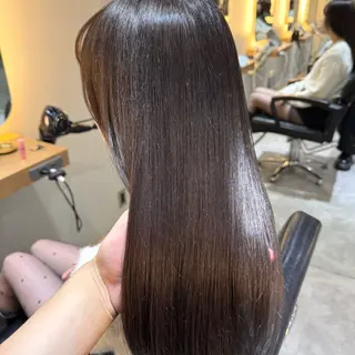 ロング カラー ヘアアレンジ ブリーチなしカラー /ベージュ/安形翔のヘアスタイル