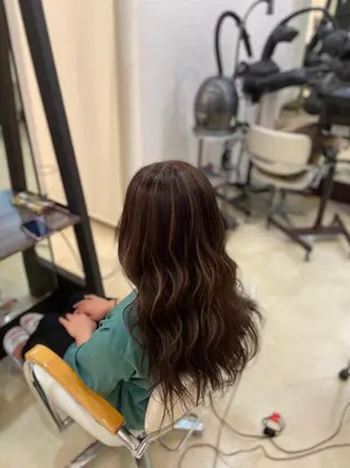 ロング カラー スーパーカット　tip&toe所属・松山弘樹/ 佐倉/髪質改善のヘアスタイル