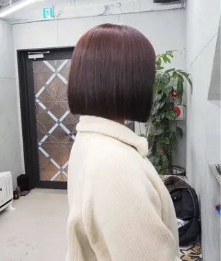 ショート カラー blink所属・暖色/ブラウン/ 透明感/ゆうかのヘアスタイル