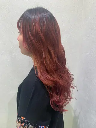 ロング カラー 🌼sunc HINAMI🌼のヘアスタイル