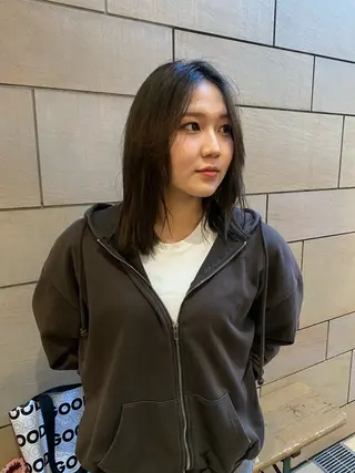 ミディアム カラー 似合わせカラー /パーマ🪿 moeのヘアスタイル