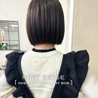 ミディアム カラー ⌇🌹透明感カラー 🌹ᴍᴇɢᴜᴍɪ ⌇のヘアスタイル