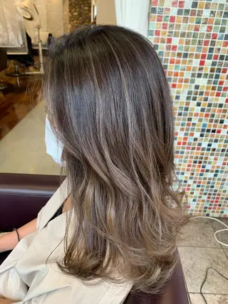 ロング カラー 【azure横浜】 🧸misaki🌸のヘアスタイル