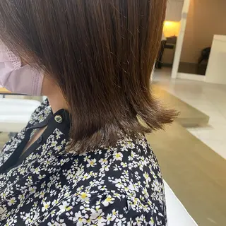 ミディアム I nagiのヘアスタイル