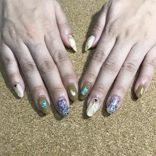 ネイル マルサンカクシカク所属・○△□ 守口市のネイルデザイン