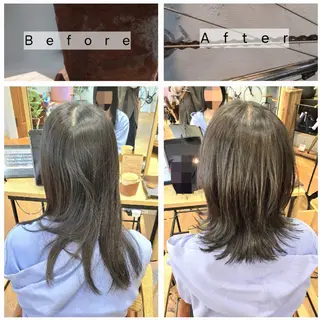 ミディアム knoll所属・銀座knoll🌿 【平日朝限定cut】のヘアスタイル