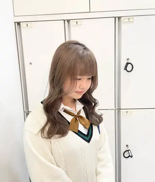 ロング カラー nanaka :のヘアスタイル