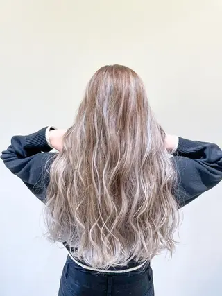 ロング カラー 似合わせスタイル 岡田勇哉のヘアスタイル