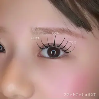 マツエク・マツパ kakimoto arms所属・うめもと みはるのマツエク・マツパデザイン