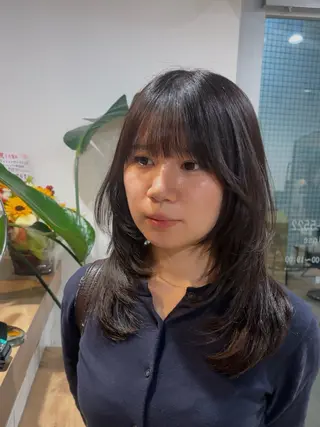 ロング A.C.T C-LOOPUNITED所属・ボブ/透明感カラー/ あかねのヘアスタイル