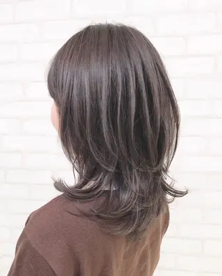 ミディアム カラー 透明感/韓国風 HIRARIのマツエク・マツパデザイン