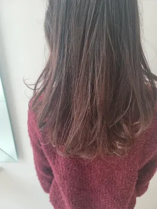 ロング カラー 鈴木 翠のヘアスタイル