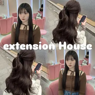 ロング シールエクステの女神 🍑Momo🍑のヘアスタイル